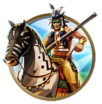 Civilization V: Brave New World - Shoshone Comanche Rider