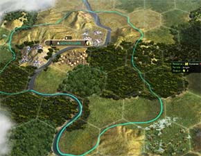 Civilization V - bad Shoshone capital expanse