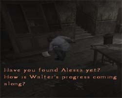 Silent Hill 4 - note about Alessa and Walter