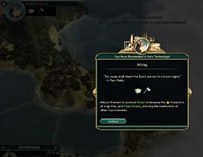 Civilization V - get that tech from ruin