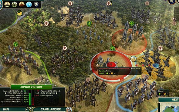 Civilization V - Buffalo Impi horde