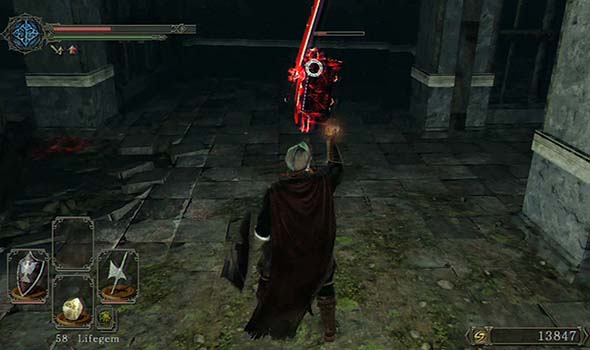 Dark Souls II - using Lifegem