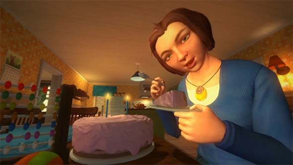 Among the Sleep - birthday cake