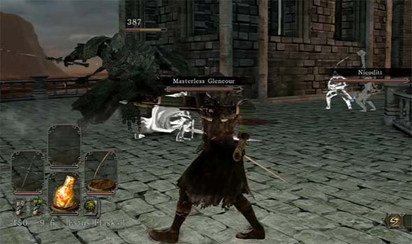 Dark Souls II - ranger combat