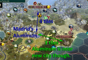 Civilization V - new city in owned territory