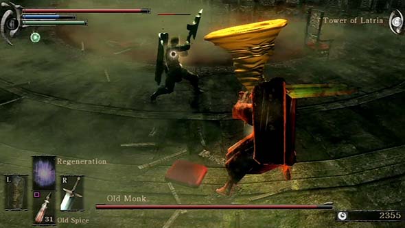Demon's Souls - Old Monk PvP boss duel