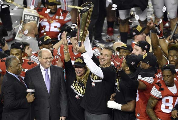 NCAA football 2014 Champion Ohio State