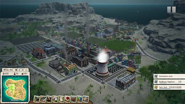 Tropico 5 - expanding city