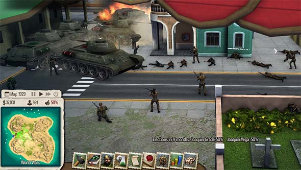 Tropico 5 - war