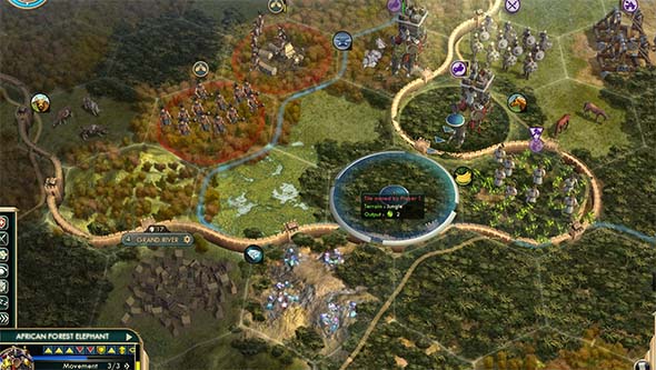 Civilization V - Great Wall of Iroquois