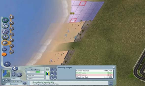 SimCity 4 - beach