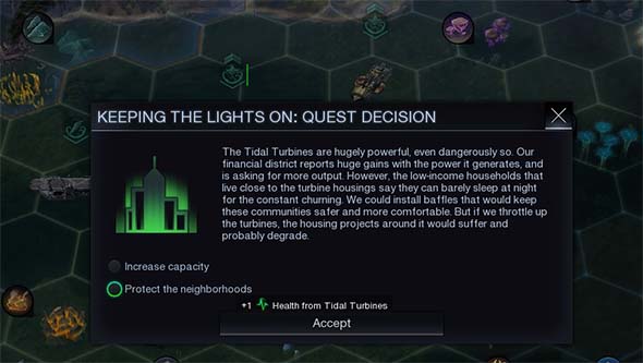 Civilization Beyond Earth: Rising Tide - quest decision