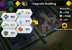 SimCity Buildit - upgrade