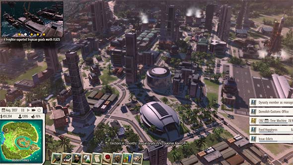 Tropico 5 - modern city