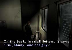 Silent Hill 2 - Johnny, one hot guy