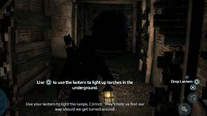 Assassin's Creed III - tunnel tutorial
