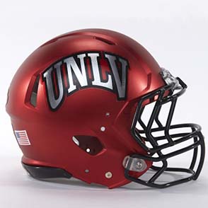 UNLV football - 2015 red helmet side