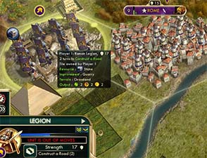 Civilization V - Legion building road (buffed)