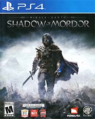 Middle Earth: Shadow of Mordor- box art