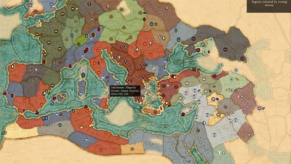 Total War: Rome II - civil war