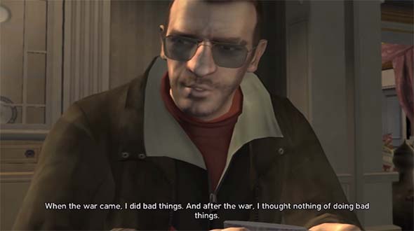 Grand Theft Auto IV - Nikko bemoans life of crime and violence