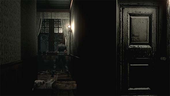 Resident Evil HD - blind corner