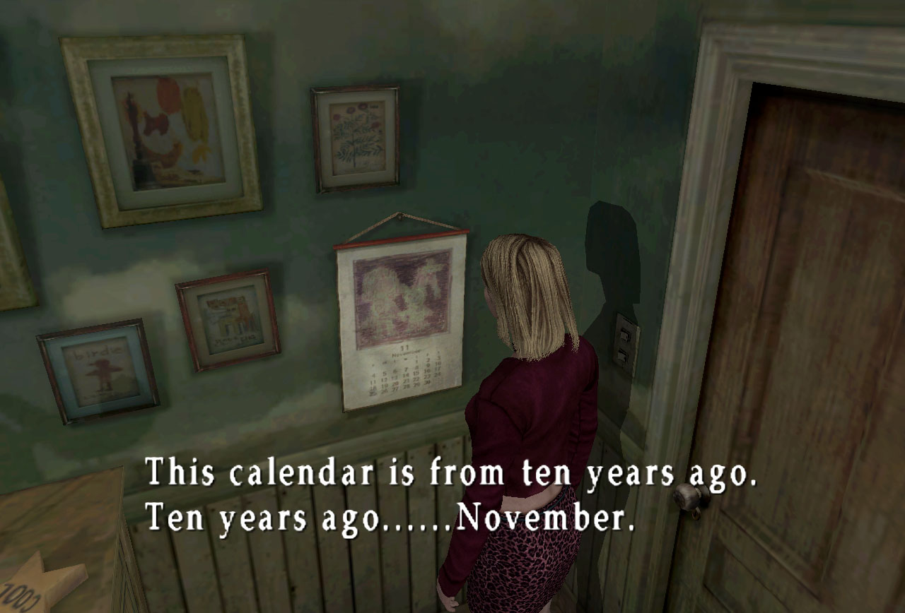 Actually, Silent Hill 2 takes place in the late '70s or early '80s