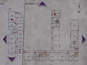 Silent Hill 2 - apartment map