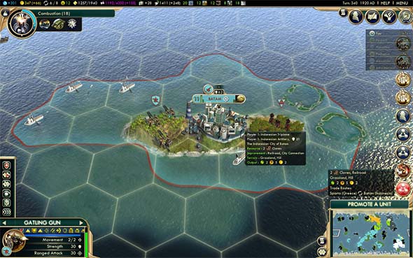 Civilization V - Batam clove island