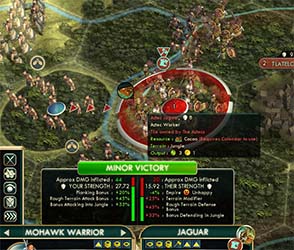 Civilization V - Mohawk versus Jaguar