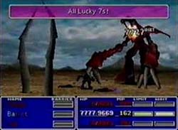 Final Fantasy VII - ruby weapon