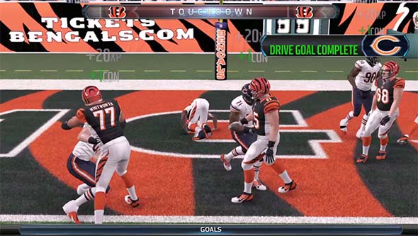 Madden NFL 16 - drive goal