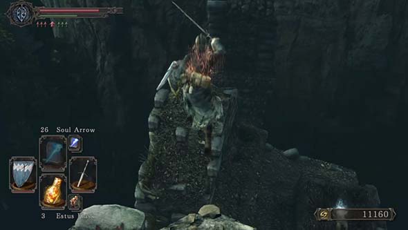 Dark Souls II: Scholar of the First Sin - Huntsman's Copse platforming