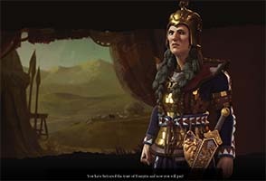 Civilization VI - Tomyris of Scythia