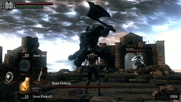 Dark Souls - Tarkus versus the Iron Golem