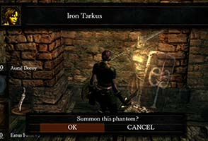 Dark Souls - Tarkus summon sign