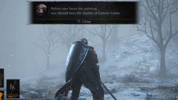 Dark Souls III: Ashes of Ariandel - developer hint