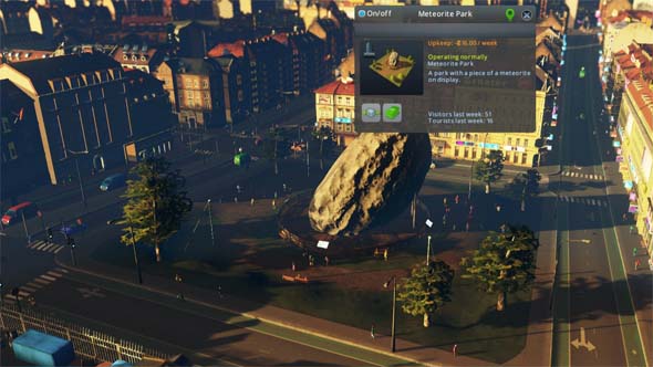 Cities Skylines: Natural Disasters - Meteorite Park