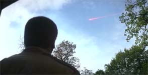 Force Awakens - Finn watches Starkiller laser