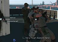 Metal Gear Solid V - interrogating own troops