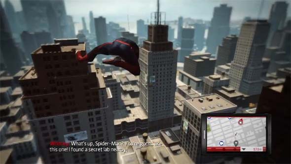 Amazing Spider-Man - web swinging