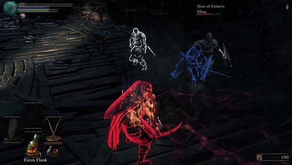 Dark Souls III - PvP phantom hitboxes