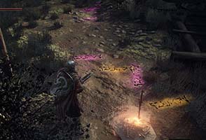 Dark Souls III - gold and purple summons