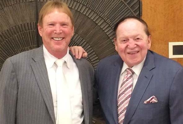 Mark Davis and Sheldon Adelson