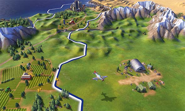 Civilization VI - airbase