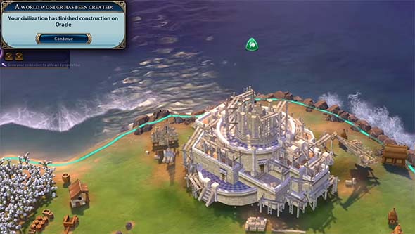 Civilization VI - Oracle construction