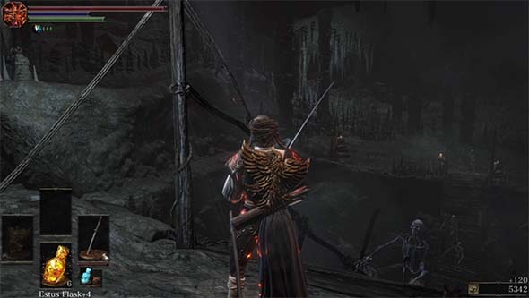 Dark Souls III - Rope bridge ambush