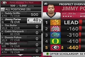 NCAA Football 14 recruiting