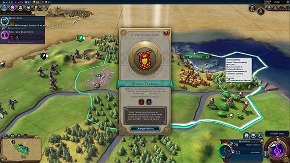 Civilization VI - civics