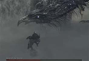 Dark Souls III - halberd going under dragon's head